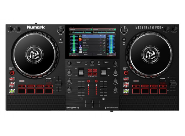 Numark Mixstream Pro+ Controlador DJ All-in-One com Wi-Fi Numark Mixstream Pro+ Controlador DJ All-in-One com Wi-Fi